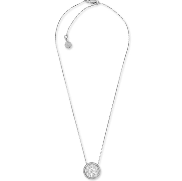 Michael Kors MK Monogram MOP & Silver-Tone Chain - Picture 2 of 11